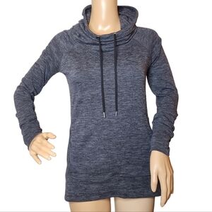 Athleta grey sweater hoodie.